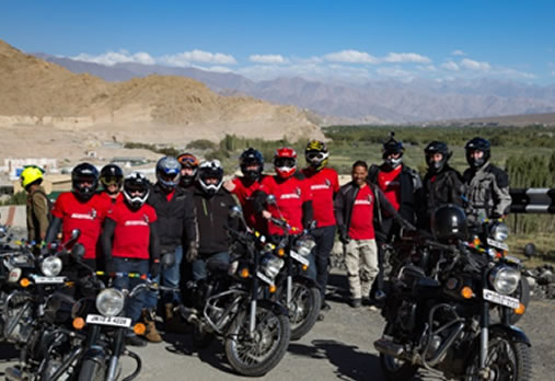 Motorbike tour to Ladakh