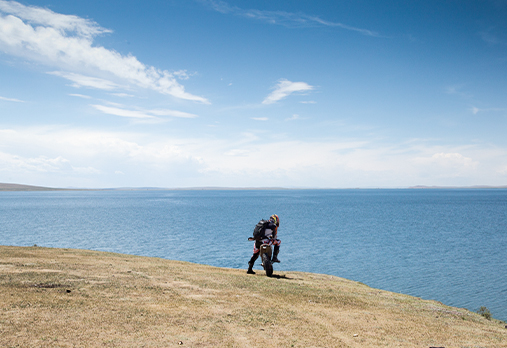 Black Lake to Khyargas Lake