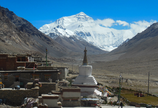 Shegar to Rongbuk and EBC (5100m, 100km, 5hrs)