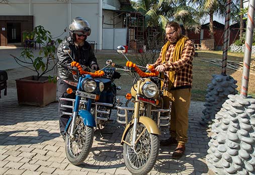 Motorcycle tour in North East India, Guwahati