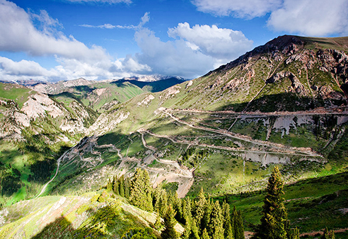 Song-Kol Lake to Naryn