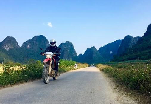 Motorcycle tour in Northern Vietnam, Bac Ha